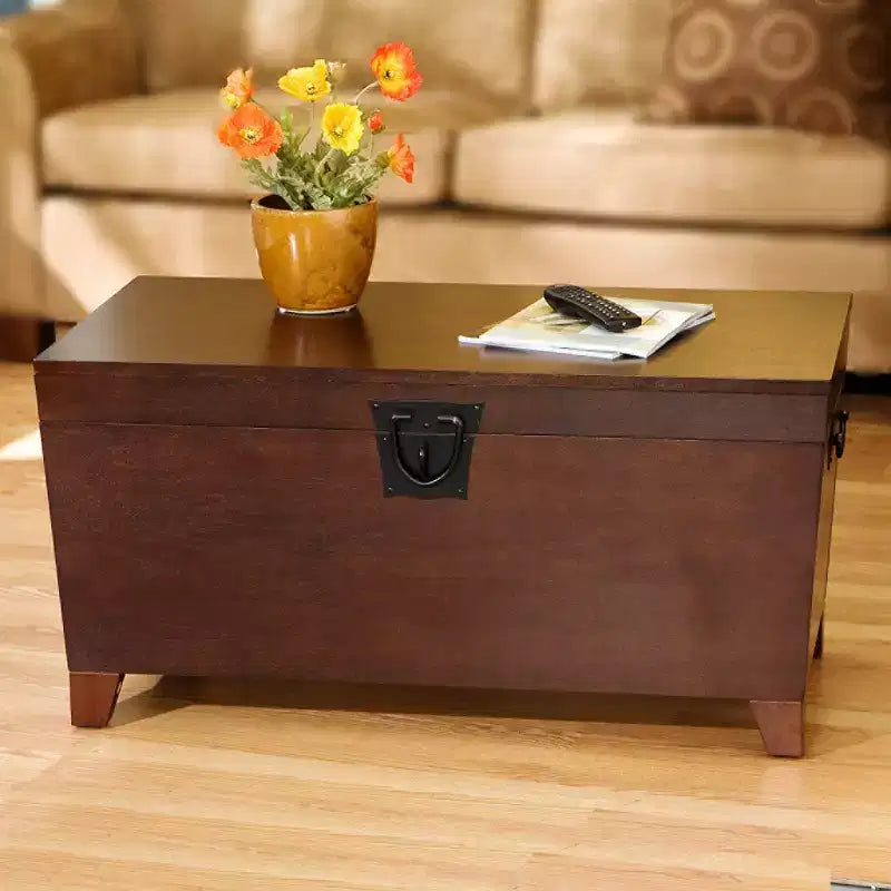 Table basse Pyramid Trunk - Marron