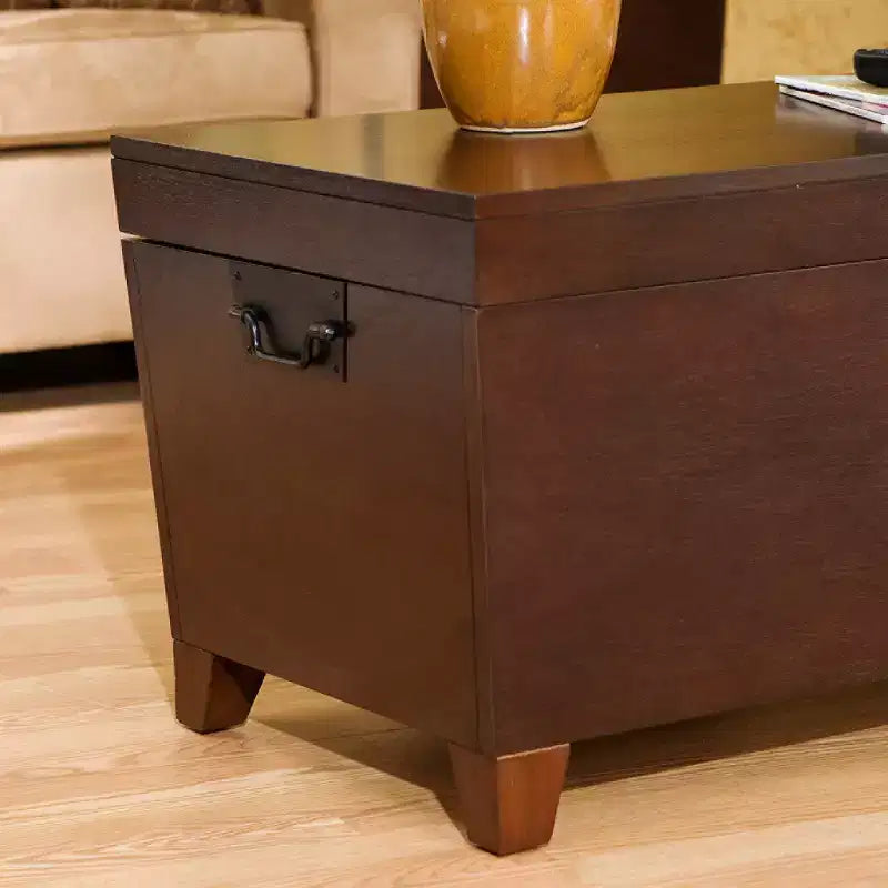 Table basse Pyramid Trunk - Marron