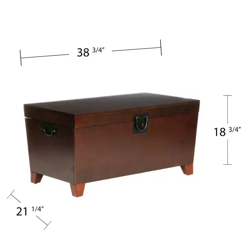 Table basse Pyramid Trunk - Marron