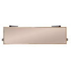 Console avec plateau miroir - Champagne