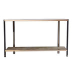 Console avec plateau miroir - Champagne