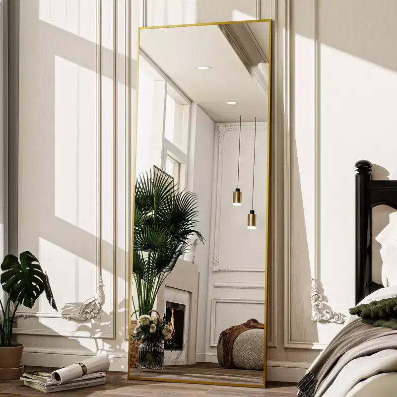 Miroirs sur pied rectangulaires