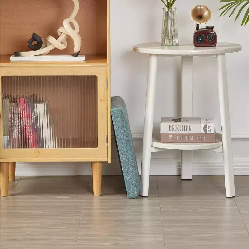 Banc coffre de rangement pliable, bout de lit en tissu de lin, repose-pieds avec siège rembourré, grand pouf pour chambre ou salon