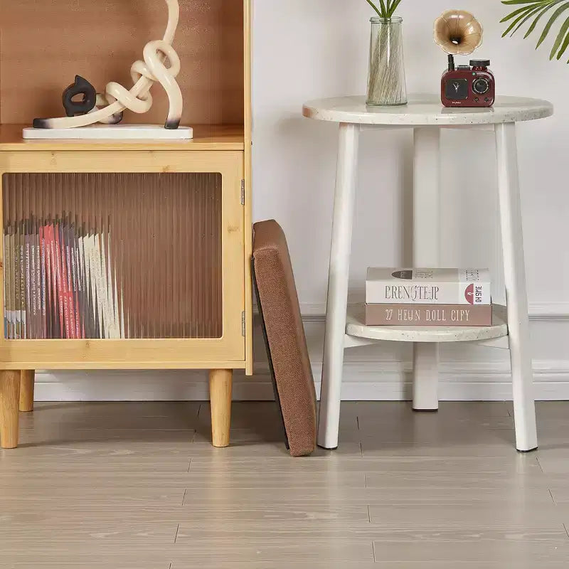 Banc coffre de rangement pliable, bout de lit en tissu de lin, repose-pieds avec siège rembourré, grand pouf pour chambre ou salon