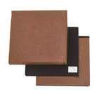 Banc coffre de rangement pliable, bout de lit en tissu de lin, repose-pieds avec siège rembourré, grand pouf pour chambre ou salon