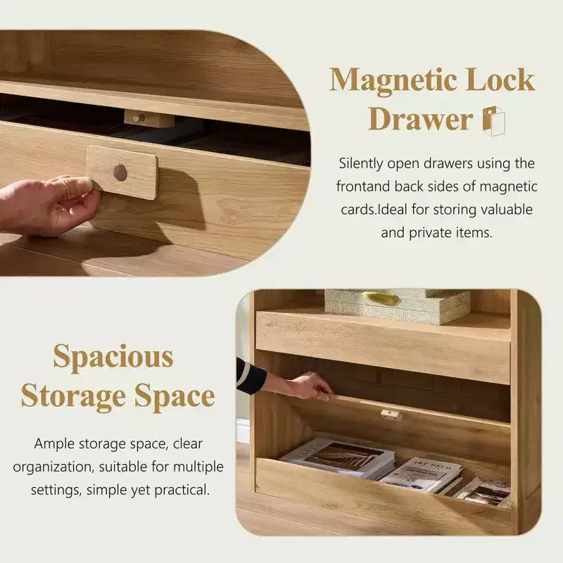 Meuble de rangement haut de salle de bain avec arche de 76 po, rangement en bois à 4 niveaux avec tiroir inférieur à verrouillage magnétique et 3 tiroirs cachés pour salle de bain, buanderie
