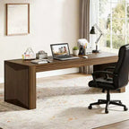 Bureau de direction en bois rustique 79 pouces