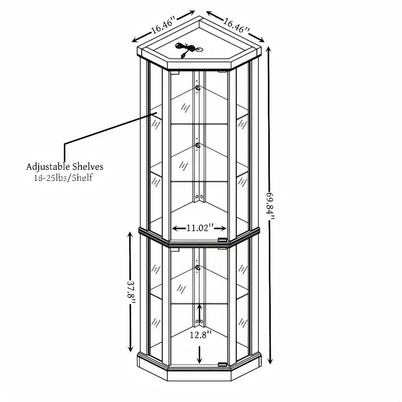 Meuble de rangement de cuisine en MDF, 2 portes, 2 étagères réglables