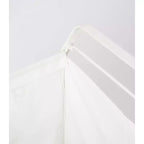 Panier à linge avec doublure en coton - Deux tailles - Acier + Coton