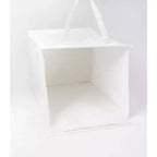 Panier à linge avec doublure en coton - Deux tailles - Acier + Coton