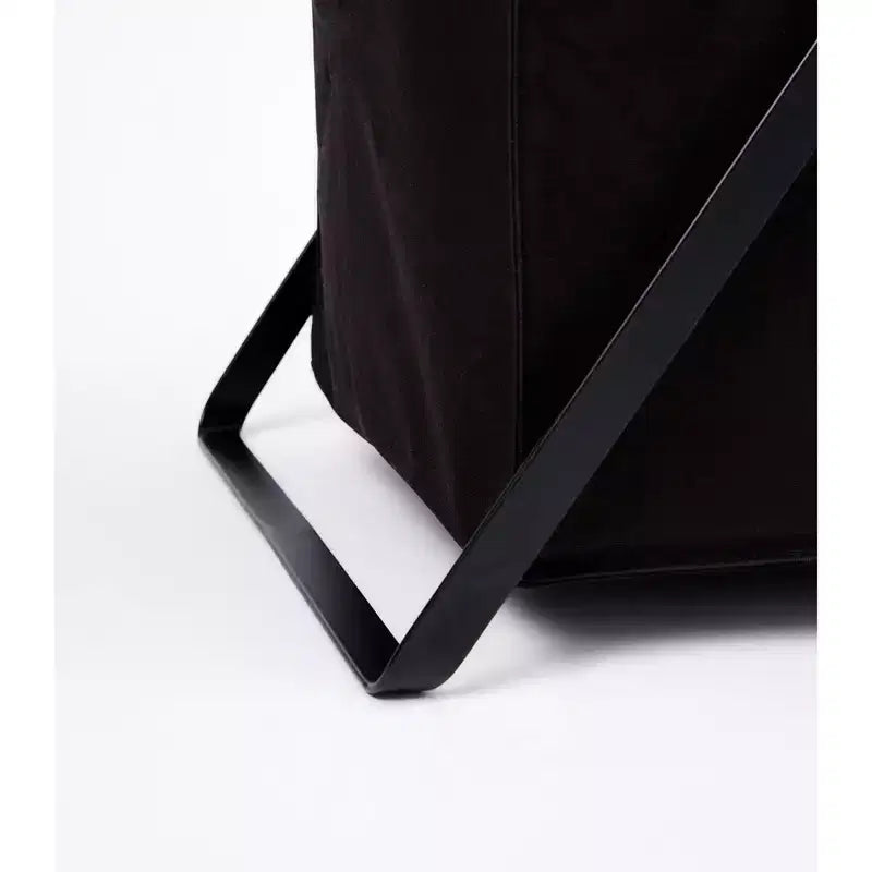 Panier à linge avec doublure en coton - Deux tailles - Acier + Coton