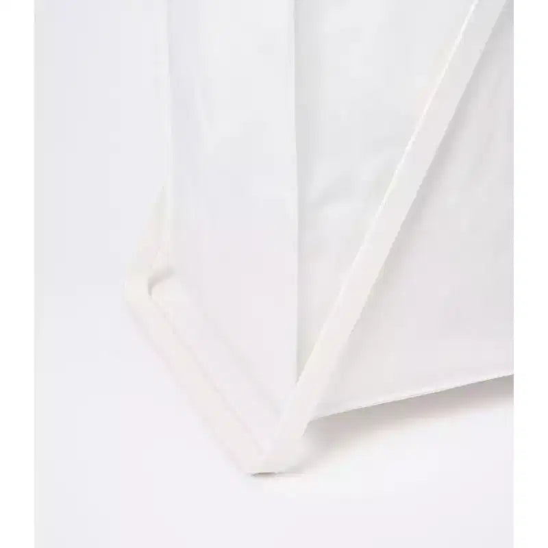 Panier à linge avec doublure en coton - Deux tailles - Acier + Coton